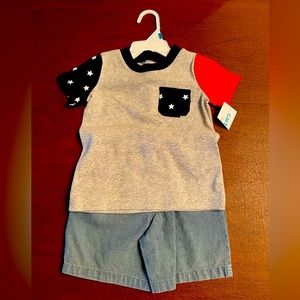 Carter’s Boys Short Set - NEW